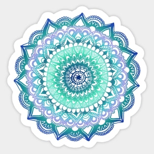 Deep Forest Flower Sticker